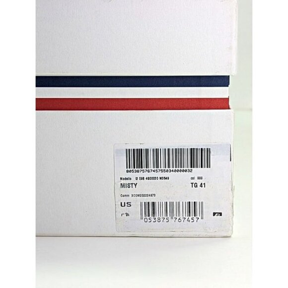 Moncler Women's Misty Black Round Toe Embossed Logo Rain Boots Size 41 MSRP $555 - Picture 12 of 12